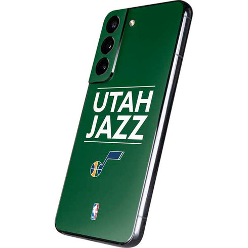 NBA Utah Jazz Standard - Yellow Galaxy S22 Skin
